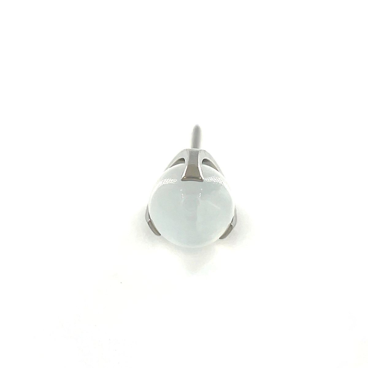 NeoMetal Side Set Moonstone Orb Barbell