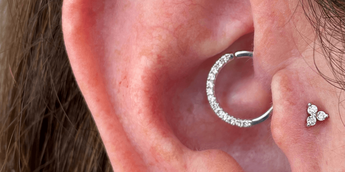 Double cartilage 2025 piercing price