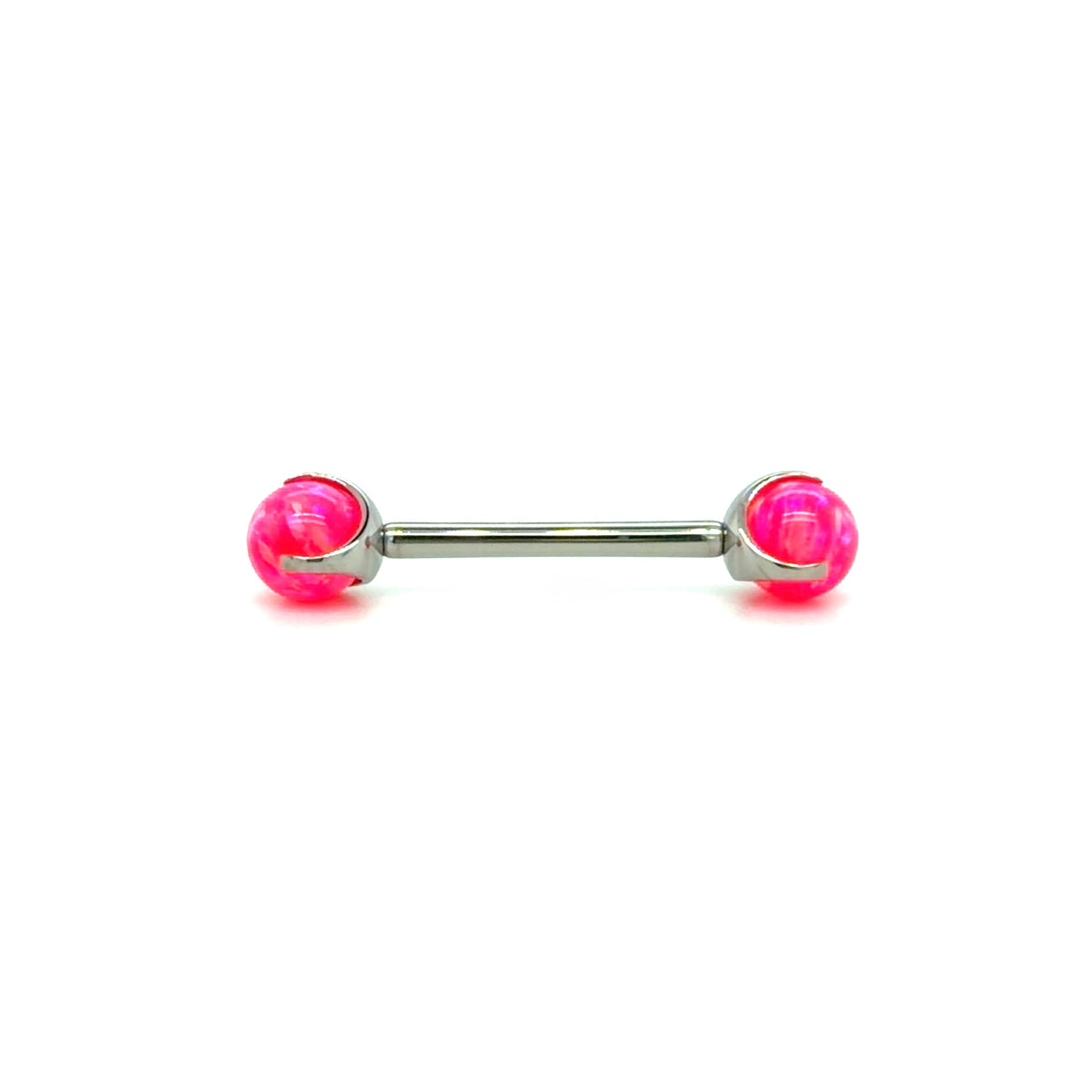 Junipurr Titanium Opal Orb Straight Threadless Barbell Bundle