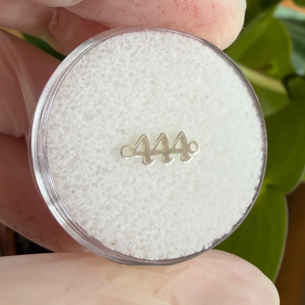 Sterling Silver Angel Number Connector