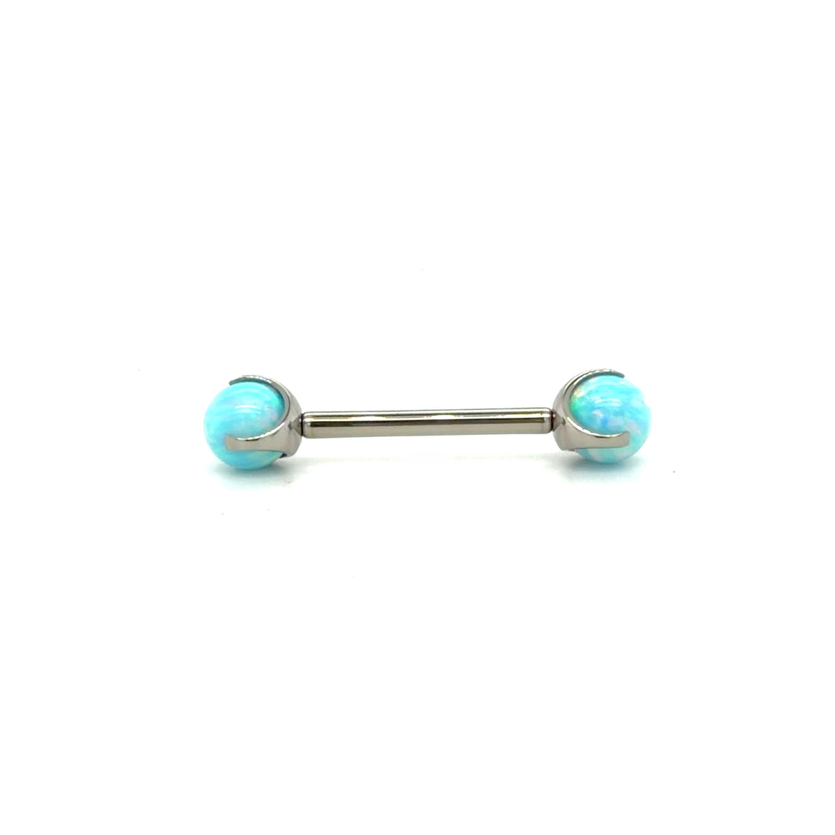 Junipurr Titanium Opal Orb Straight Threadless Barbell Bundle