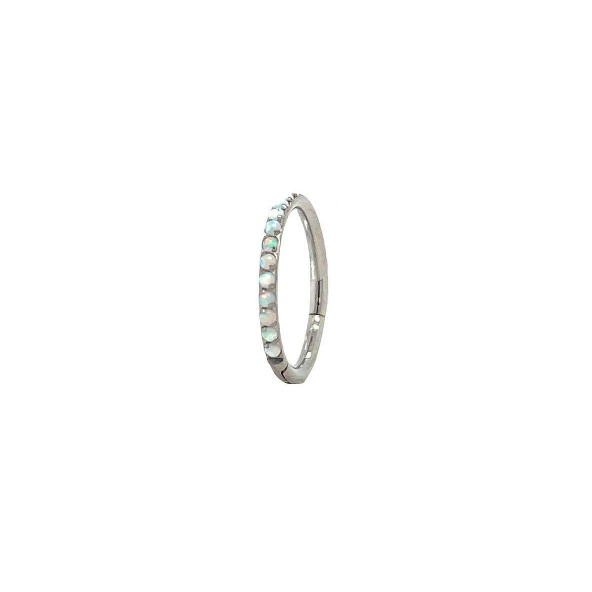 Khrysos Titanium Louana Side Facing Opal Clicker
