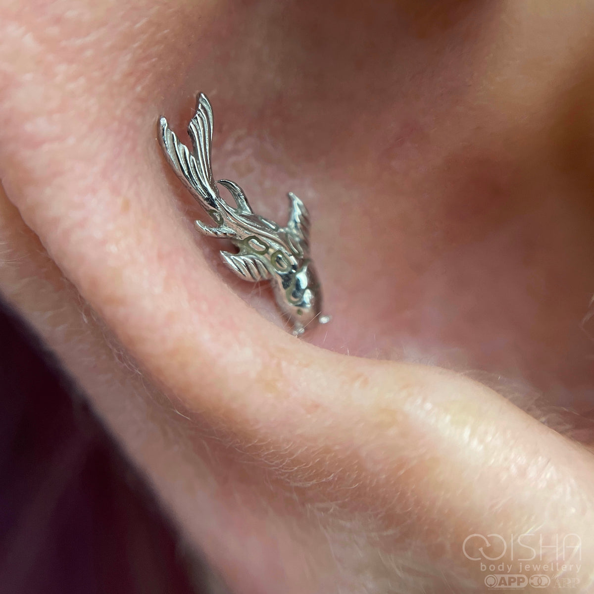 Junipurr 14ct Gold Koi End