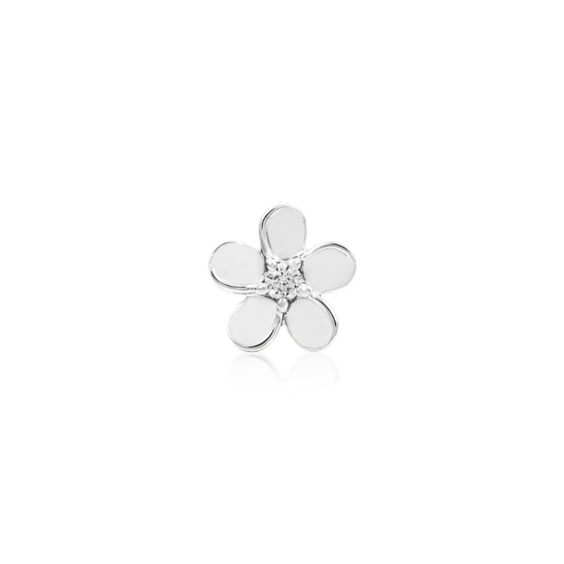 Junipurr 14ct Gold CZ Flower End