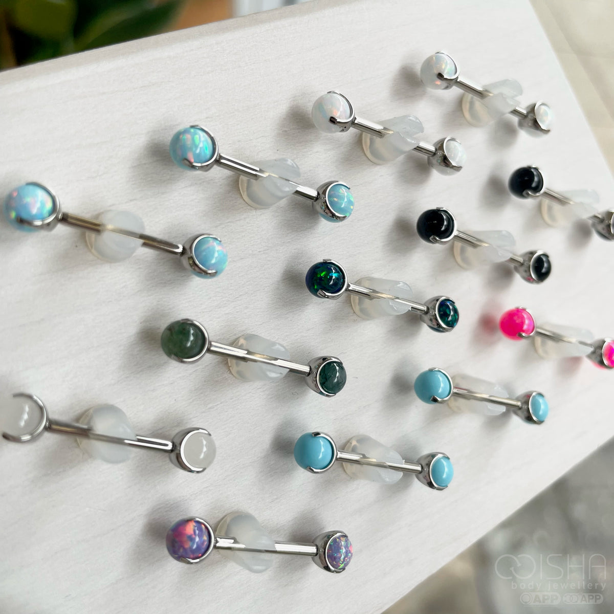 Junipurr Titanium Prong-set Orb End