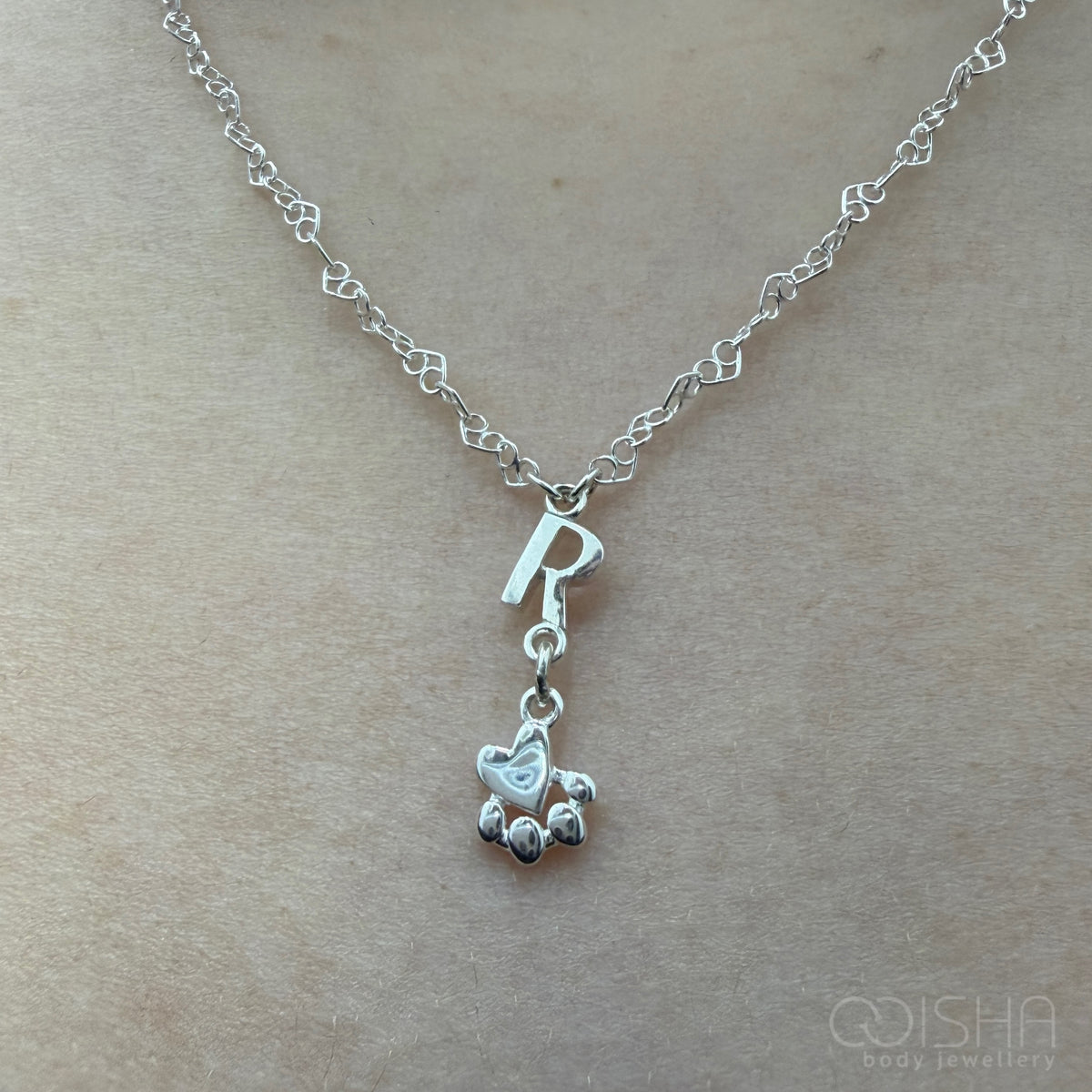 Perma Jewel Sterling Silver Friend for Life Charm