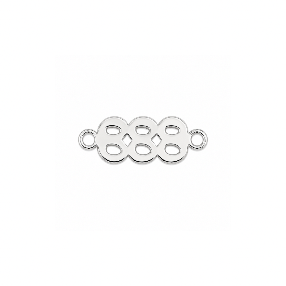 Sterling Silver Angel Number Connector