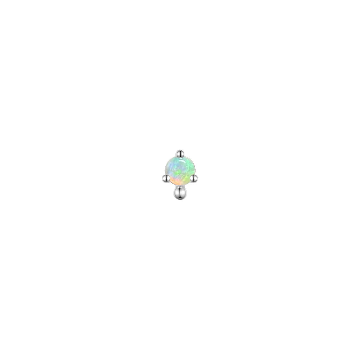 Modern Mood 14ct Gold Pippa Genuine Opal Dot End