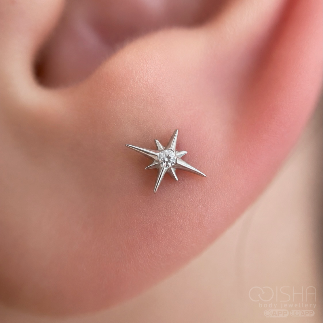 Junipurr 14ct Gold Stella End