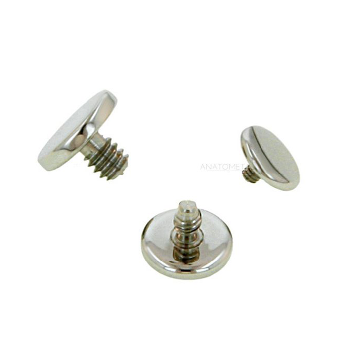 anatometal titanium flat disc dermal at isha body jewellery 