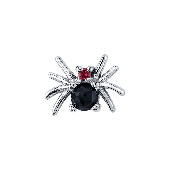 BVLA 14ct Gold Octo Ruby and Onyx End