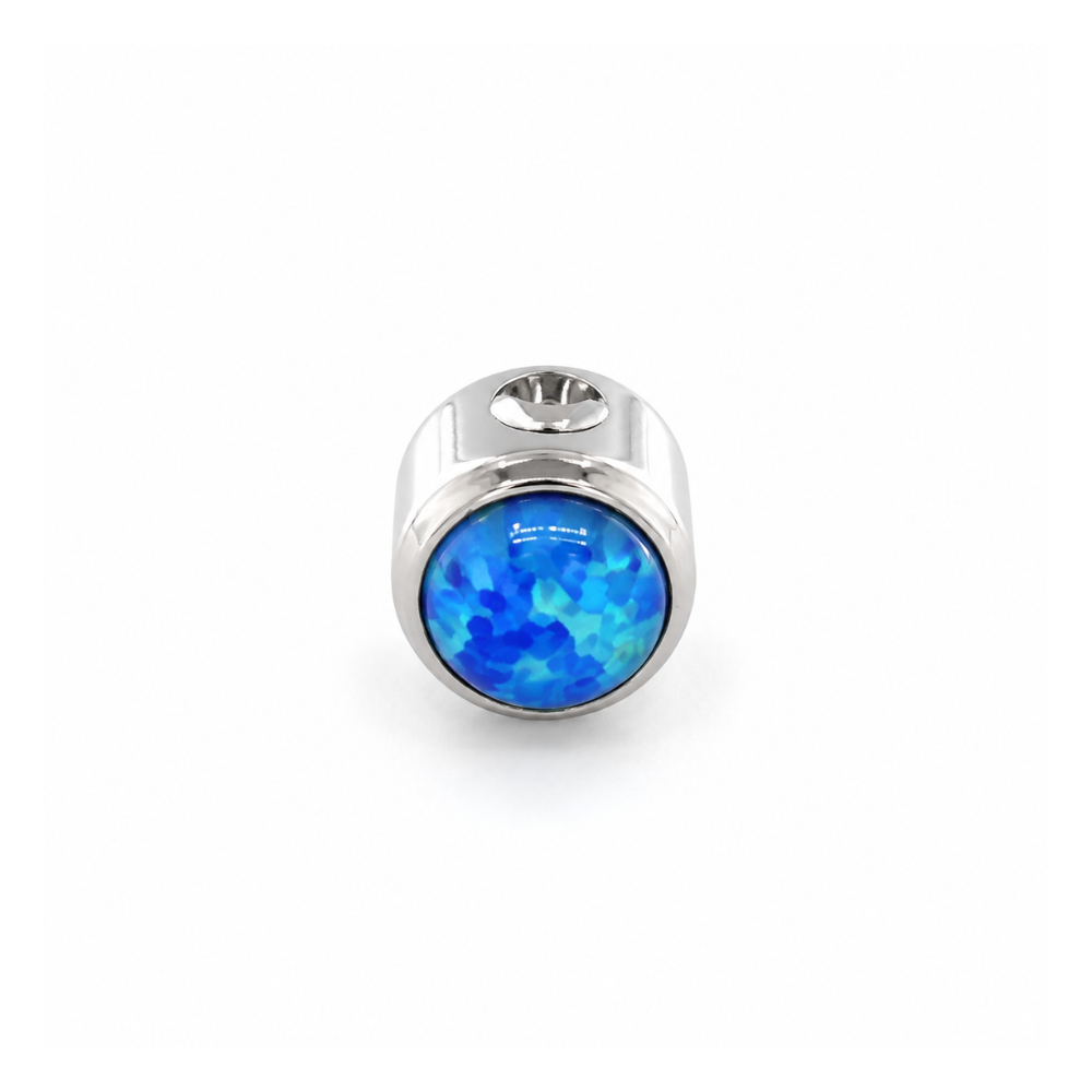 Industrial Strength Titanium Opal Captive Bead
