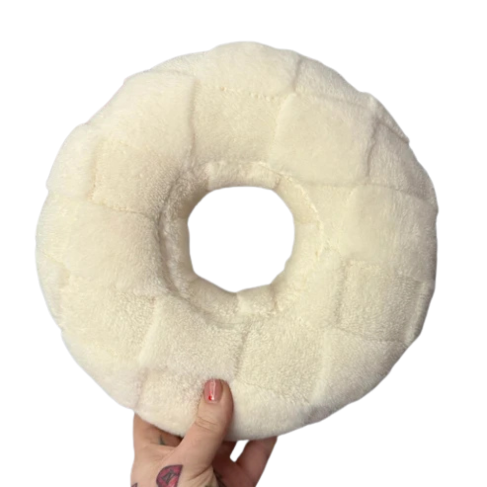 Happy Piercing Cushion Co. Plush Donut Pillow
