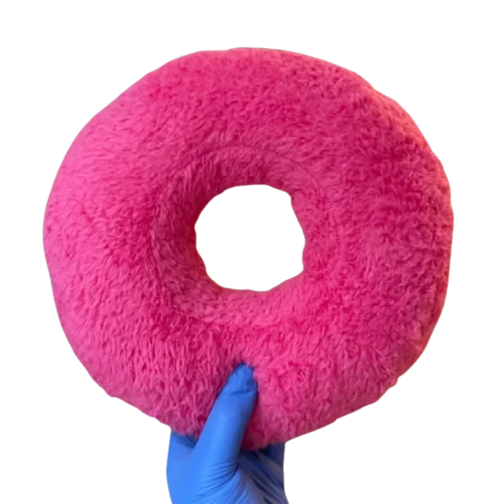 Happy Piercing Cushion Co. Plush Donut Pillow