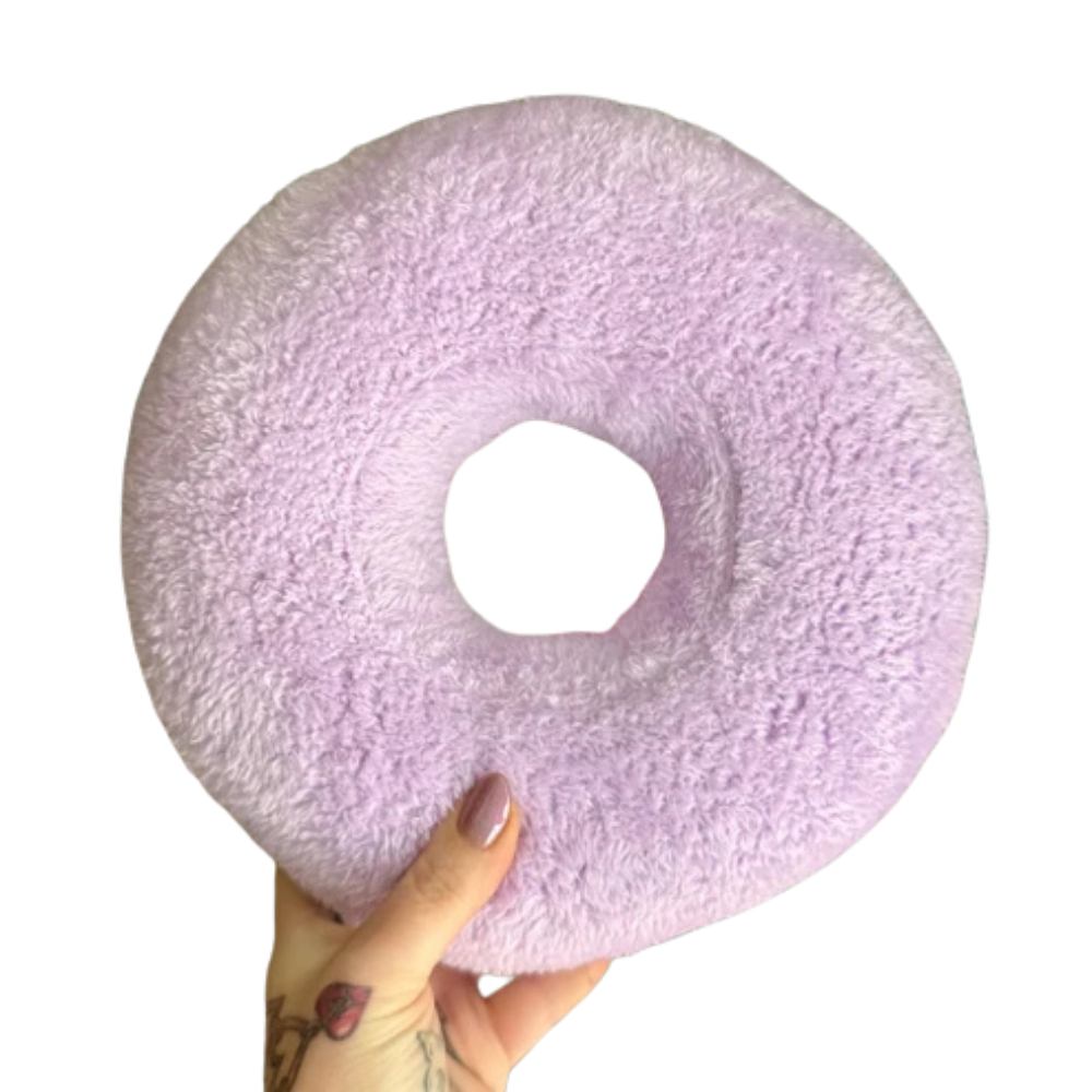 Happy Piercing Cushion Co. Plush Donut Pillow