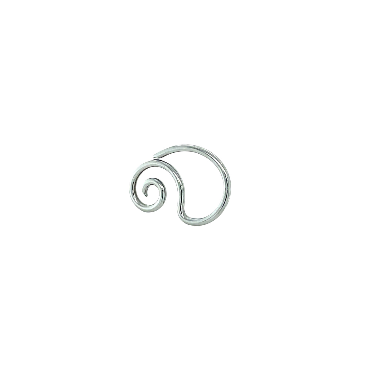 Apex Niobium Camulus Daith Spiral Ring