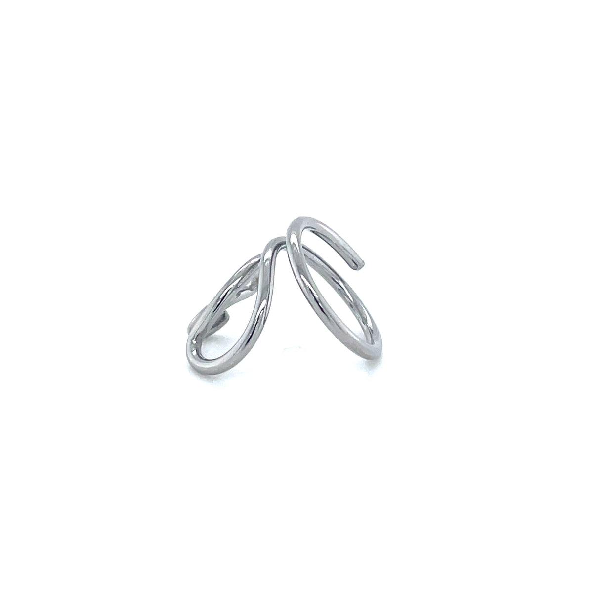 Apex Niobium Lugh Conch Spiral Ring