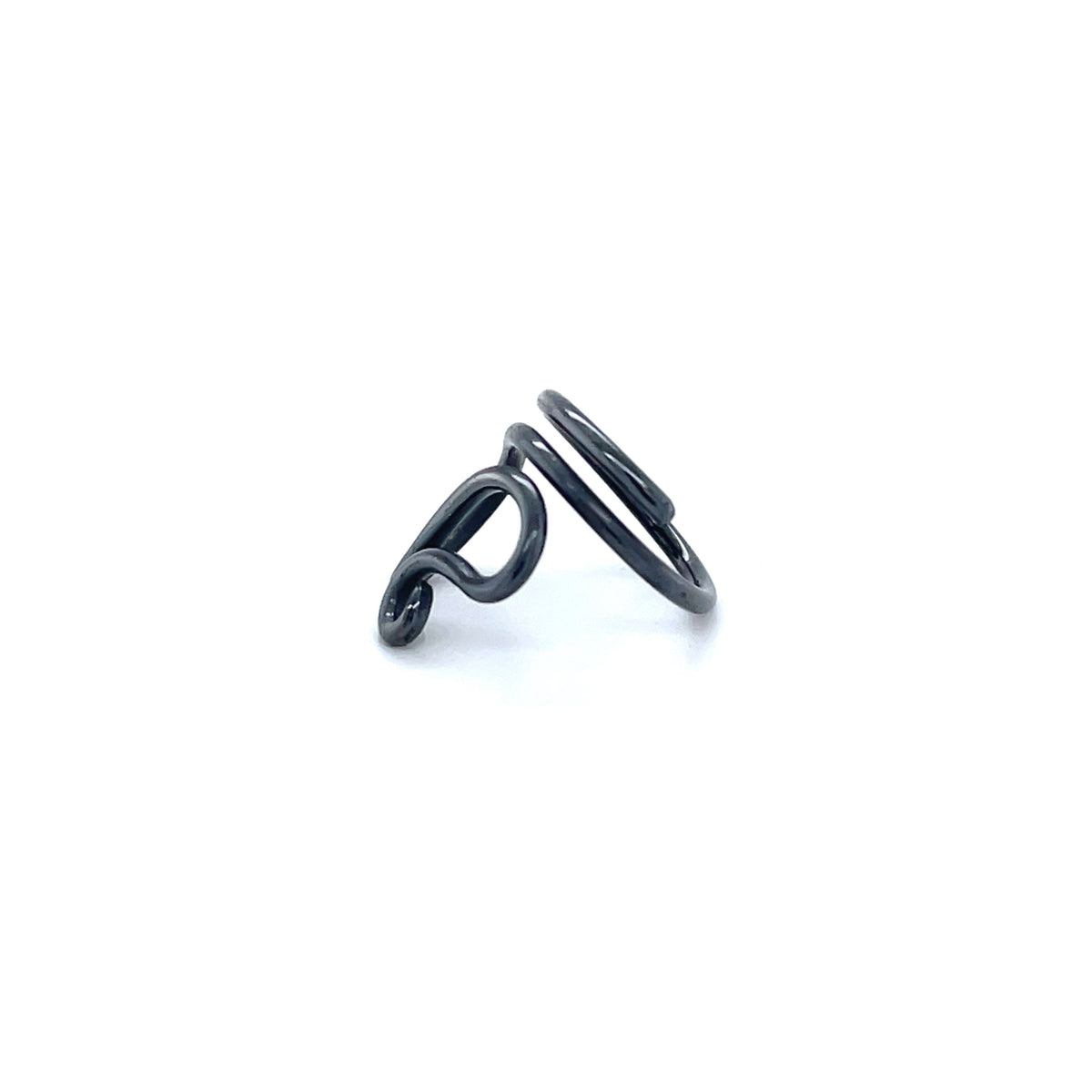 Apex Niobium Lugh Conch Spiral Ring