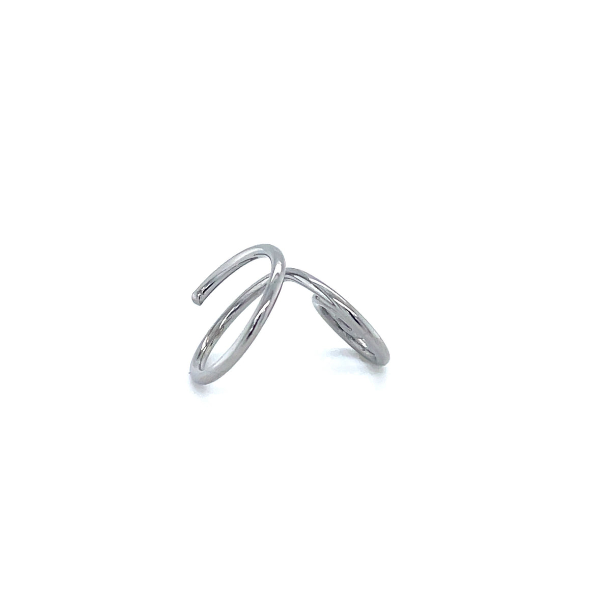 Apex Niobium Camulus Conch Spiral Ring