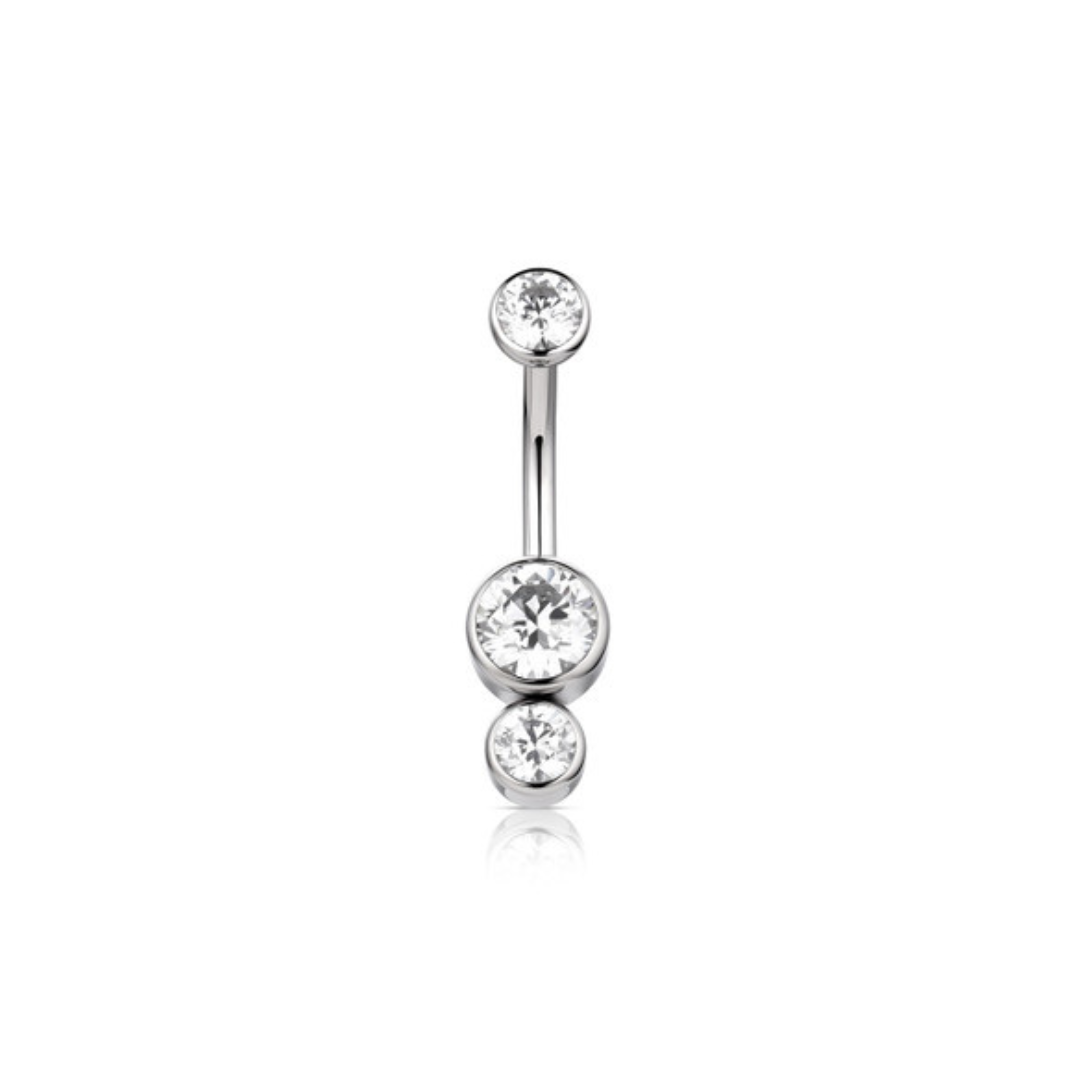 industrial-strength-titanium-gimini-white-cz-curved-navel-barbell-isha-body-jewellery