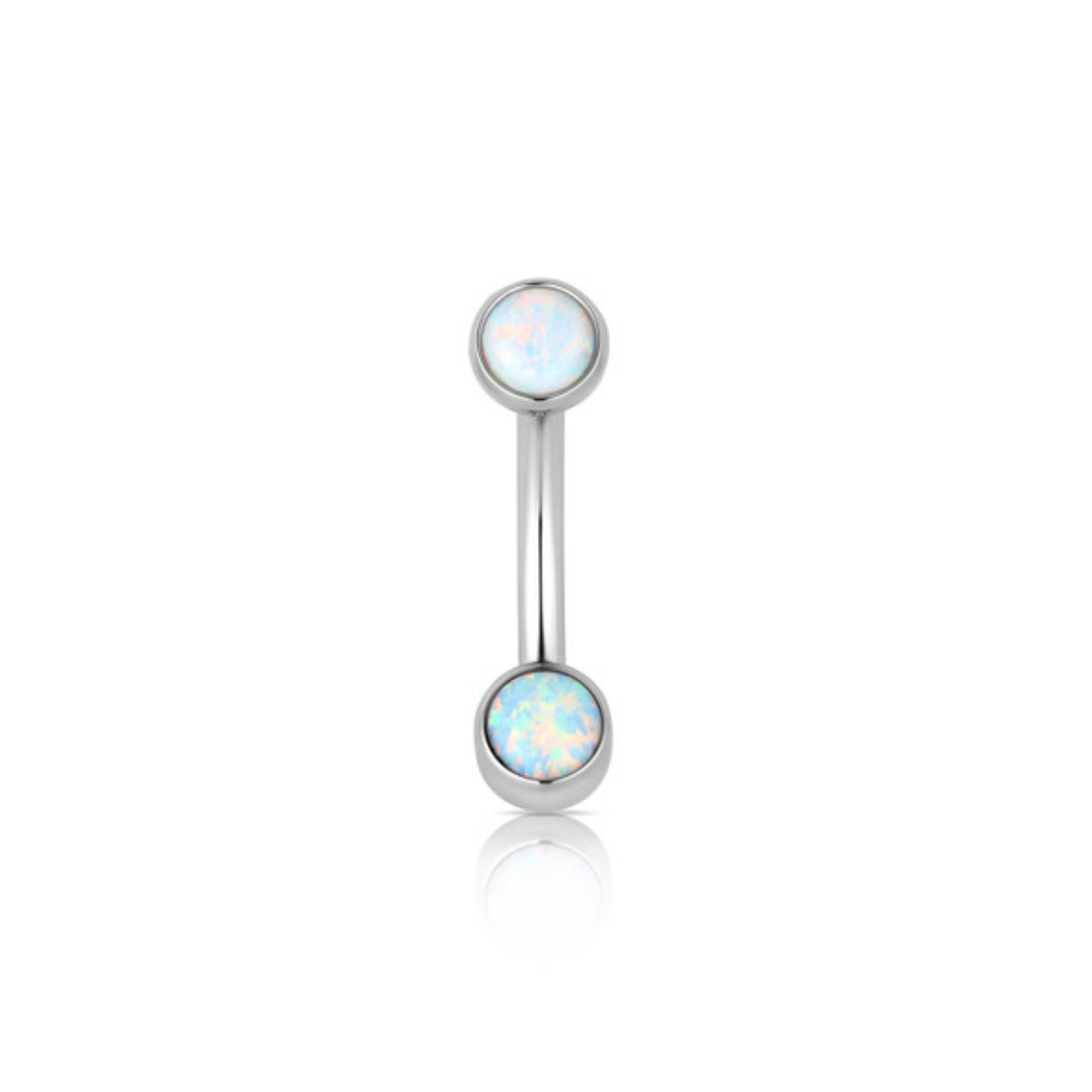 industrial-strength-titanium-mini-white-opal-bezel-curved-navel-barbell-isha-body-jewellery