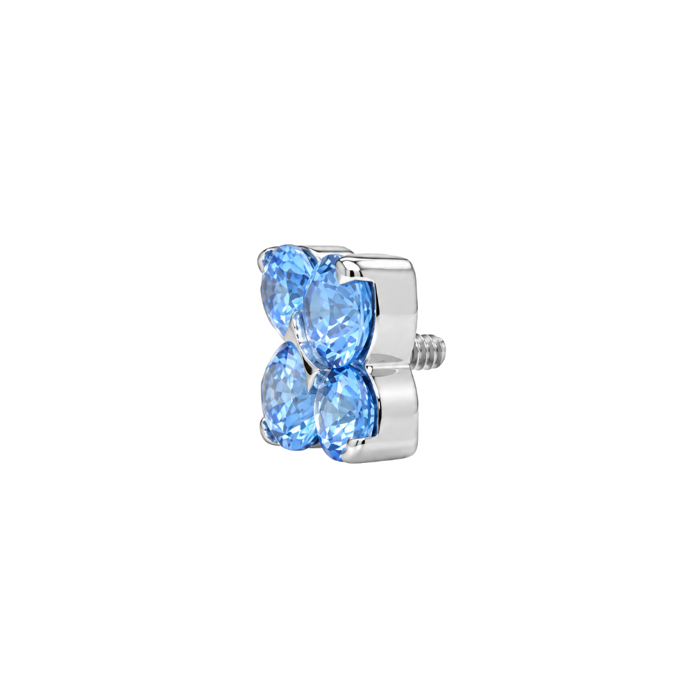Industrial Strength Odyssey North Star Arctic Blue CZ End