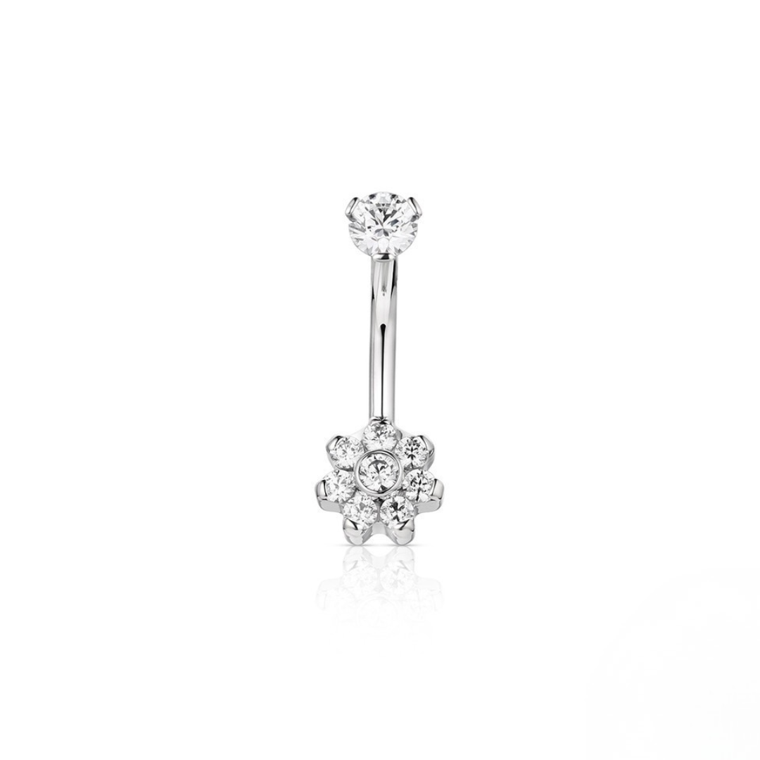 industrial-strength-titanium-white-cz-flower-curved-navel-barbell-isha-body-jewellery