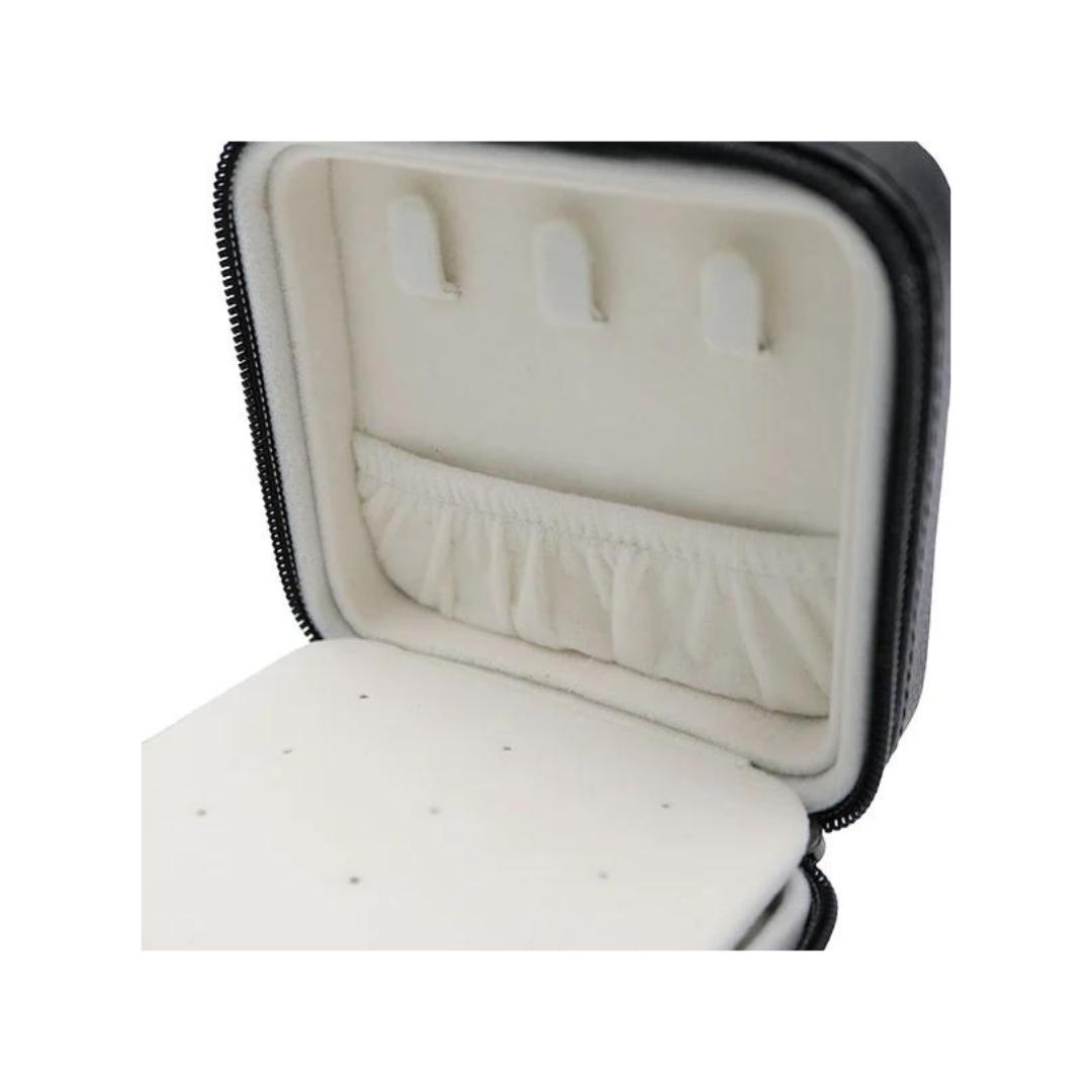 Jewellery Case  Black Leatherette