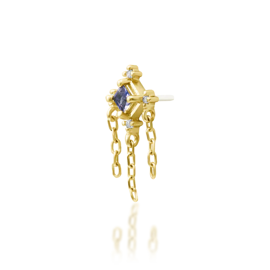 Junipurr 14ct Gold Taylor Iolite End