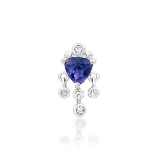 Junipurr 14ct Gold Bevlah Iolite End