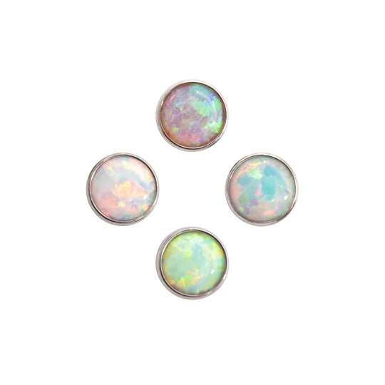 Junipurr Titanium Bezel-set Cabochon End