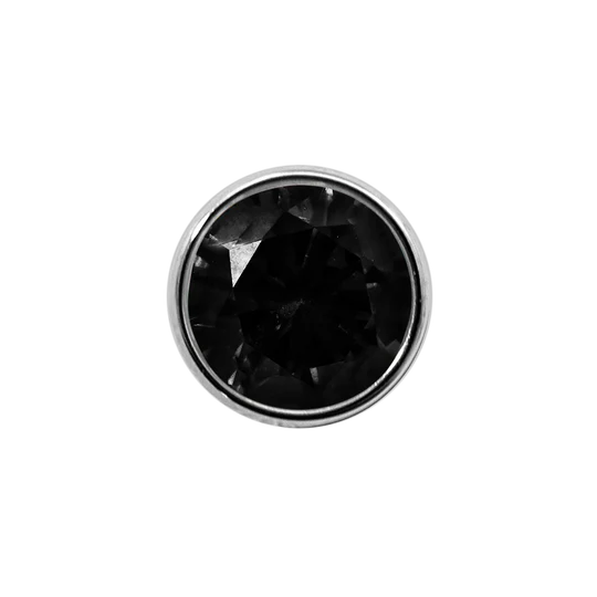 Junipurr Titanium CZ Bezel Threadless End