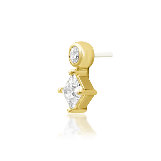 Junipurr 14ct Gold Fennec CZ End