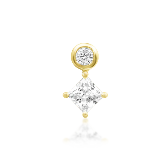 Junipurr 14ct Gold Fennec CZ End