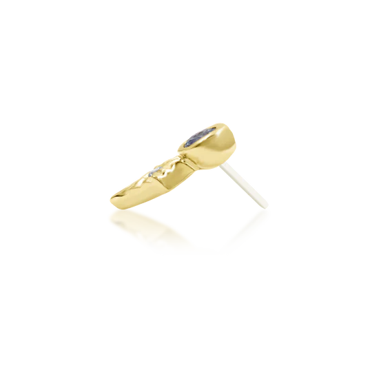 Junipurr 14ct Gold Speakeasy Alexandrite & CZ End