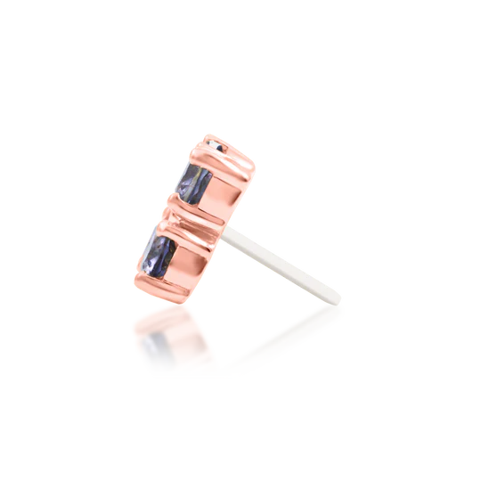 Junipurr 14ct Gold Eme Iolite End