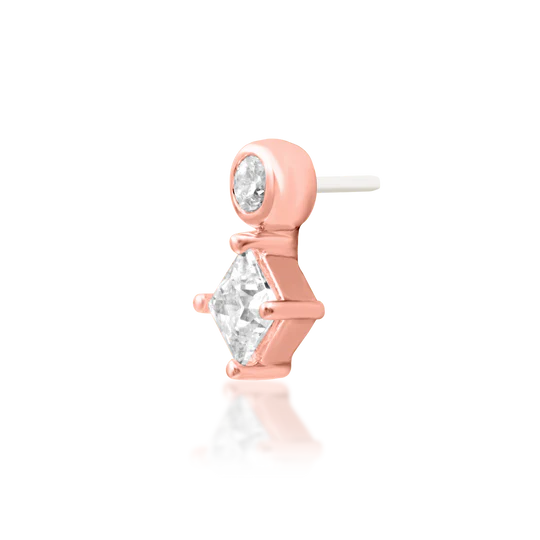 Junipurr 14ct Gold Fennec CZ End