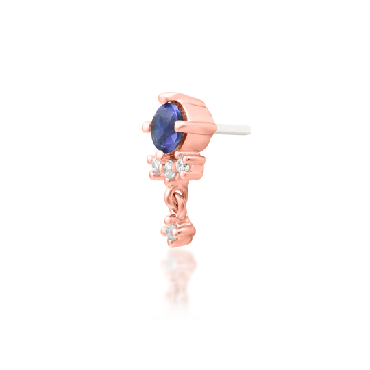 Junipurr 14ct Gold Greta Iolite End