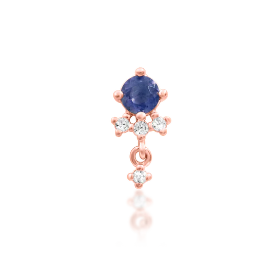 Junipurr 14ct Gold Greta Iolite End