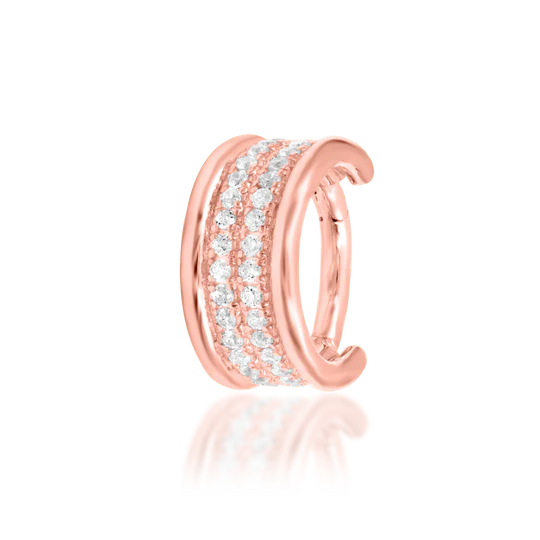 Junipurr 14ct Gold Vivienne Clicker Ring