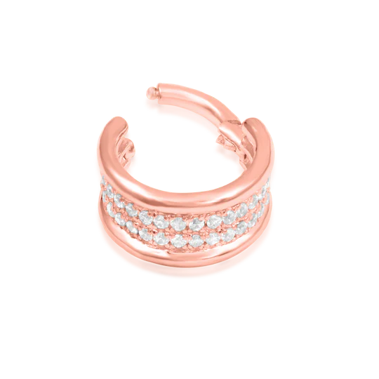 Junipurr 14ct Gold Vivienne Clicker Ring
