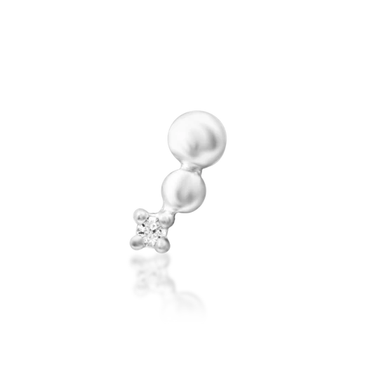 Junipurr 14ct Gold Spark CZ End