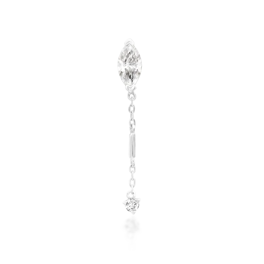 Junipurr 14ct Gold Akasha Dangle