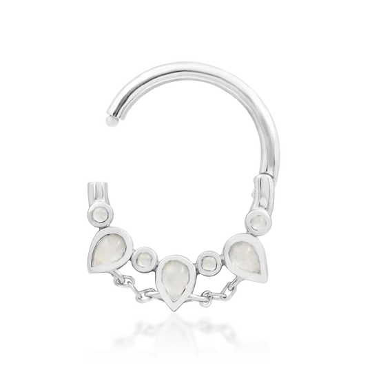 Junipurr 14ct Gold Catalina Clicker Ring