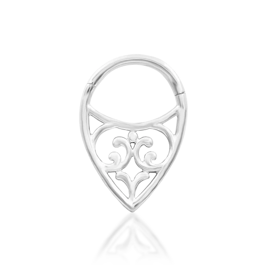 Junipurr 14ct Gold Georgia Clicker Ring