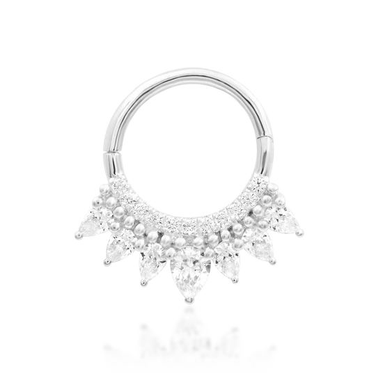 Junipurr 14ct Gold Magnifique Clicker Ring