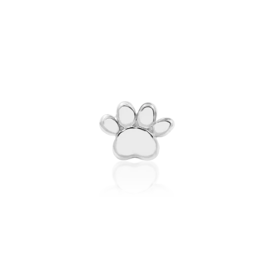 Junipurr 14ct Gold Mini Dog Paw End