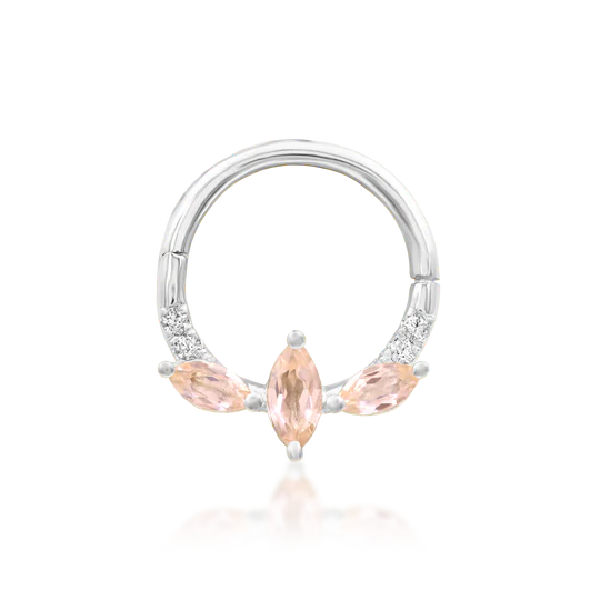 Junipurr 14ct Gold Parisa Clicker Ring