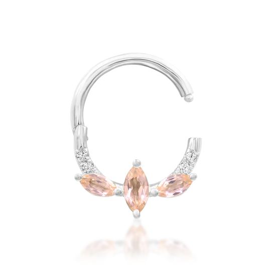 Junipurr 14ct Gold Parisa Clicker Ring