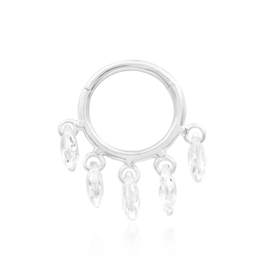 Junipurr 14ct Gold Sia Clicker Ring